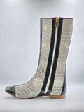 9075 Fiorangelo Boots / White - Blue