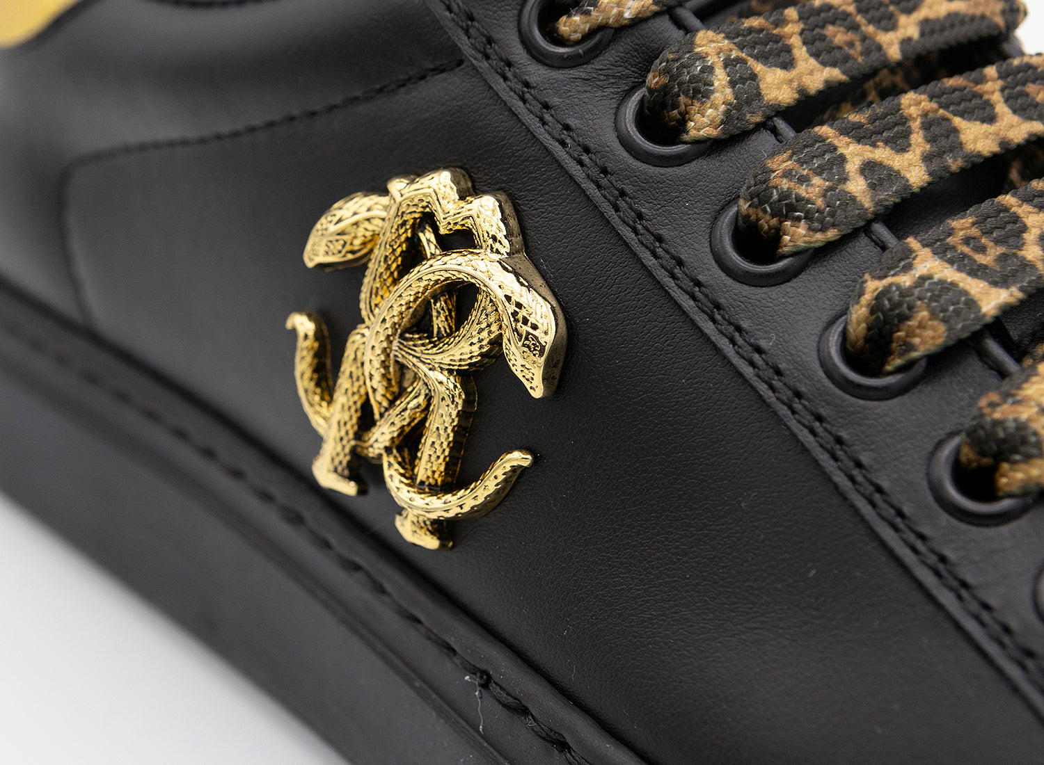 8945 Roberto Cavalli Sneakers / Black