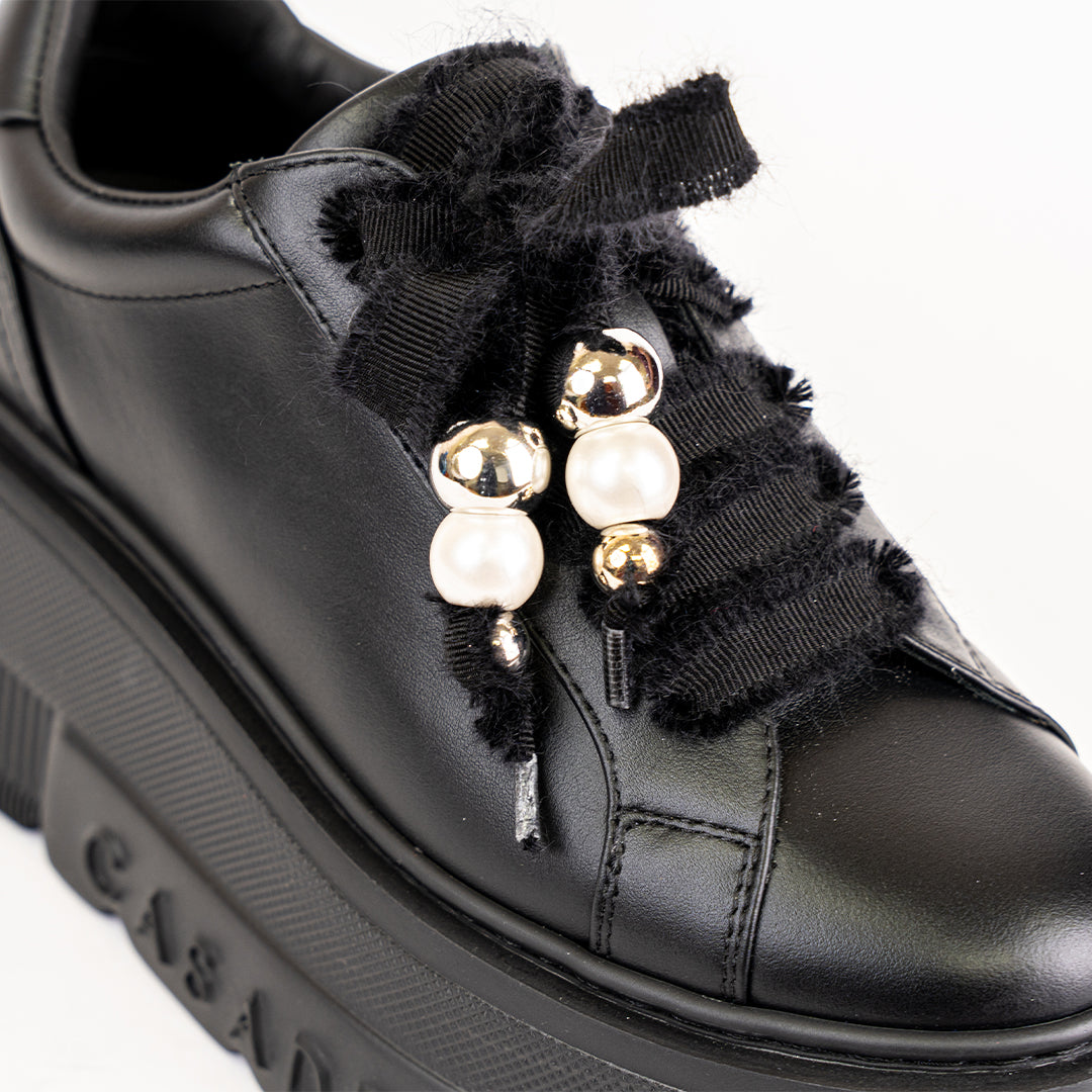 9164 Casadei Sneakers / Black