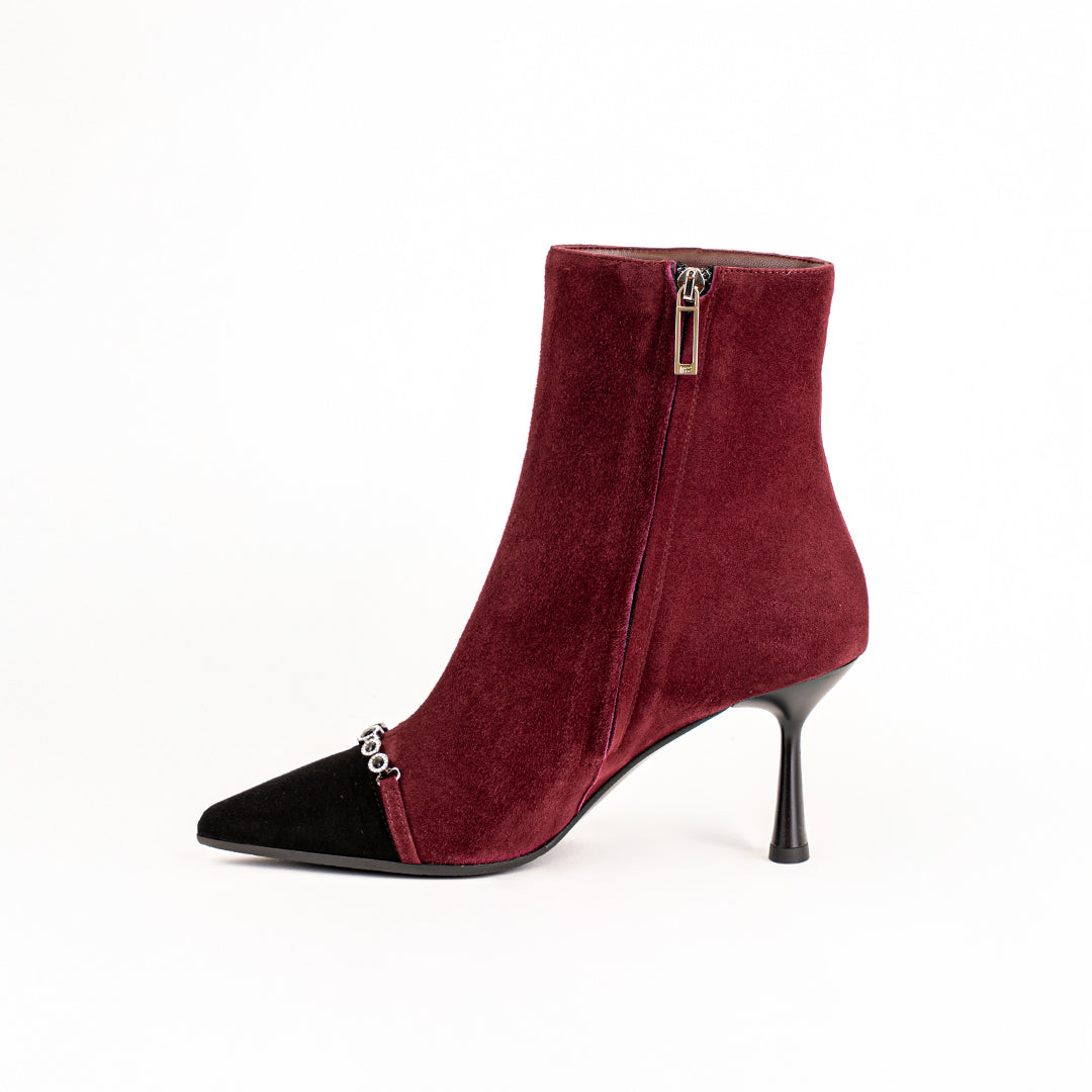 9190 Marino Fabiani Bootie / Bordo
