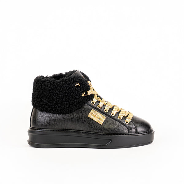 9195 Roberto Cavalli Sneakers / Black – Rina's Shoes