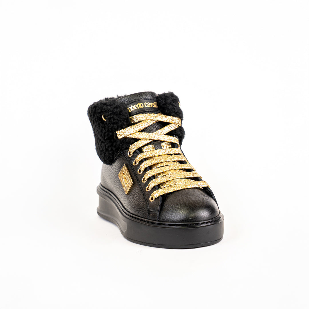 9195 Roberto Cavalli Sneakers / Black