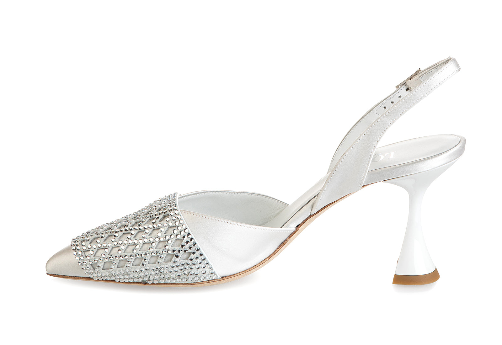 9116 Loriblu Bridal Collection Pumps / White