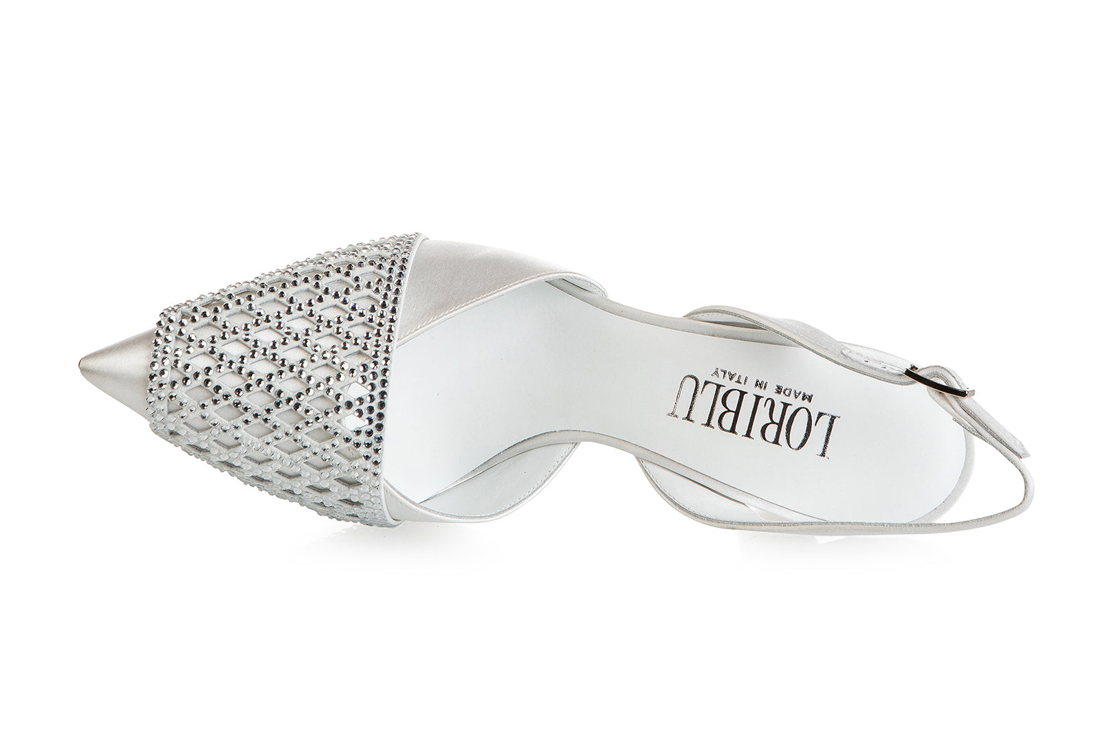 9116 Loriblu Bridal Collection Pumps / White