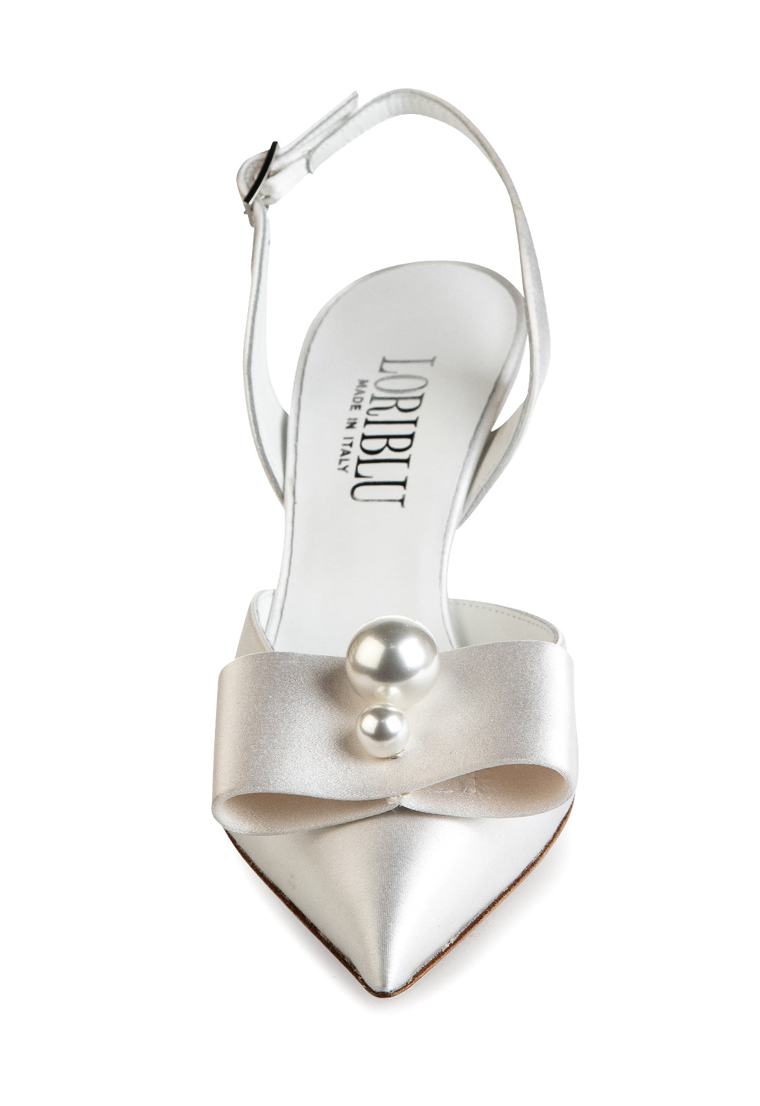 9118 Loriblu Bridal Collection Pumps / White