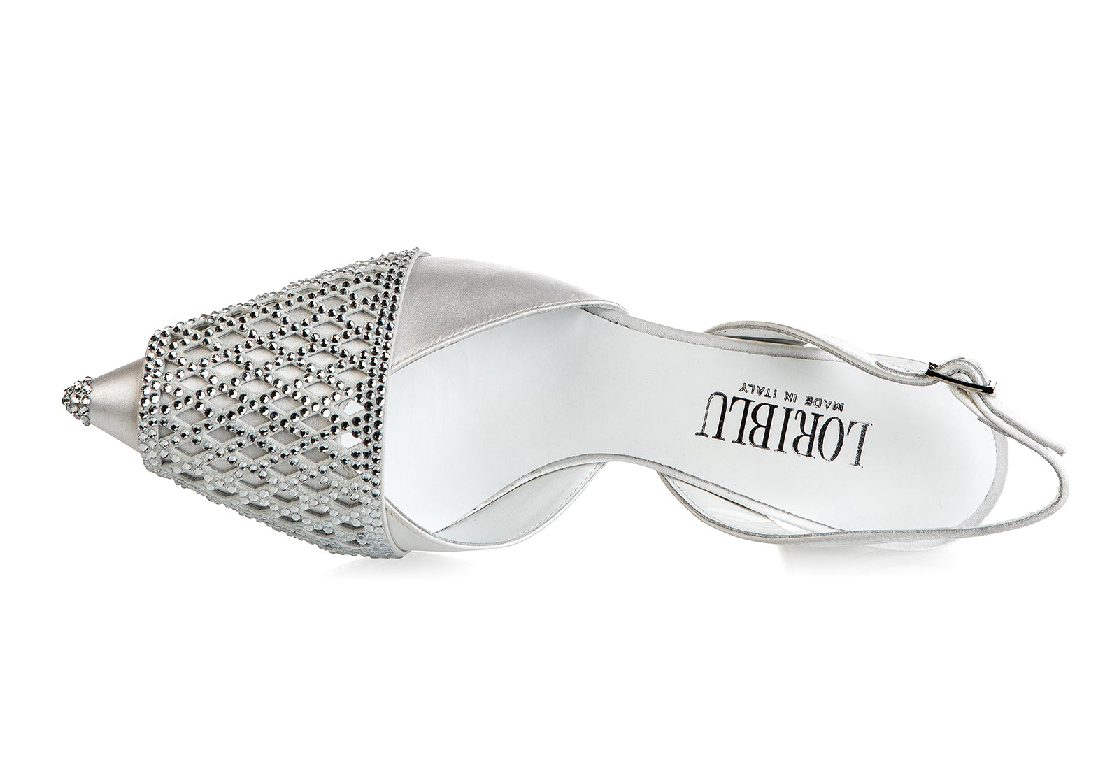 9117 Loriblu Bridal Collection Pumps / White