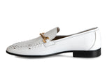 8955 Roberto Cavalli Loafers / White
