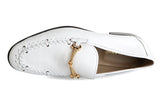 8955 Roberto Cavalli Loafers / White