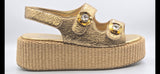 9053 Loriblu Sandals / Gold