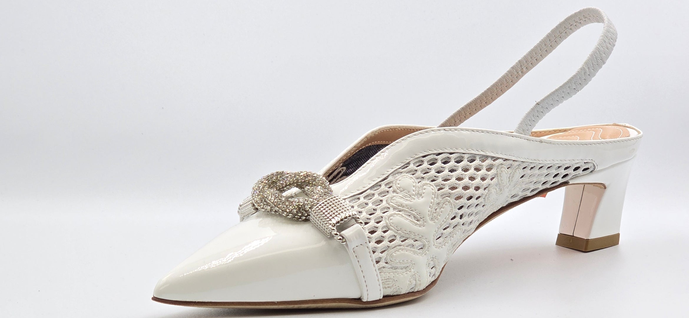 9076 Fiorangelo Sandals / White