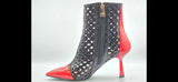 9079 Fiorangelo Boots / Black - Red