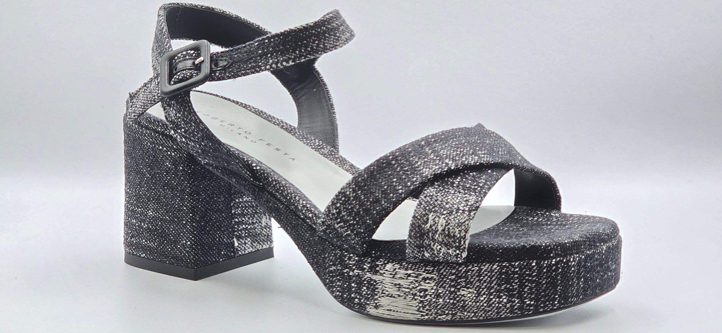 9087 Roberto Festa Sandals / Black