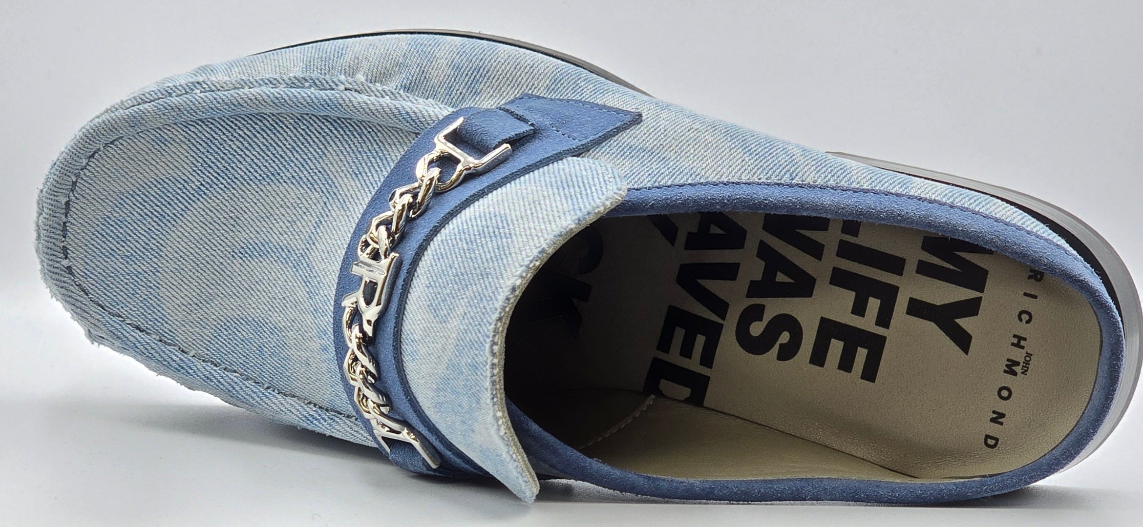 9097 John Richmond Sandals / Blue