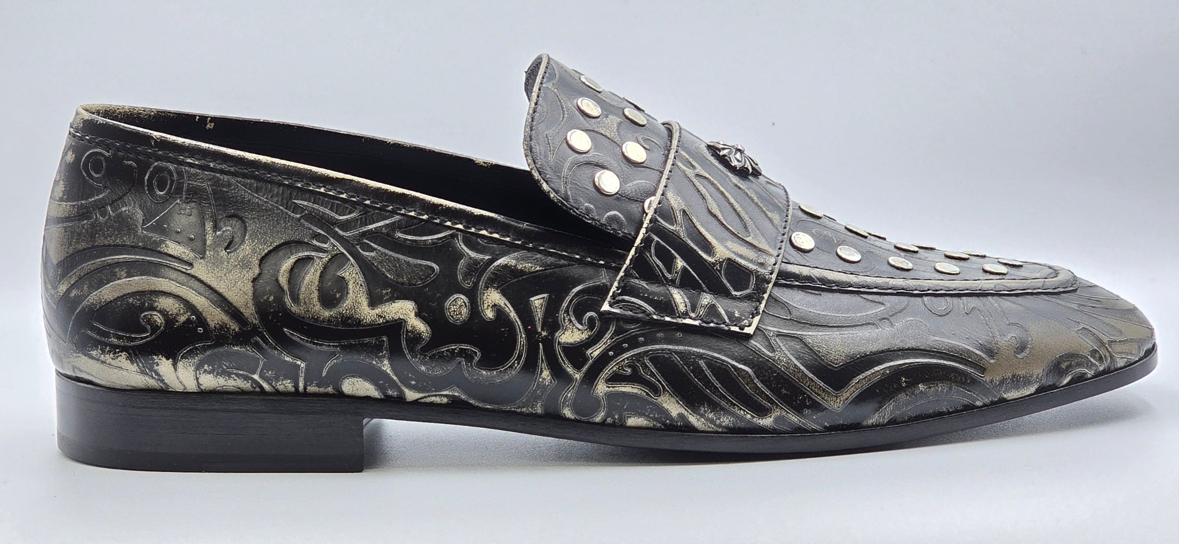 9099 John Richmond Loafers / Black