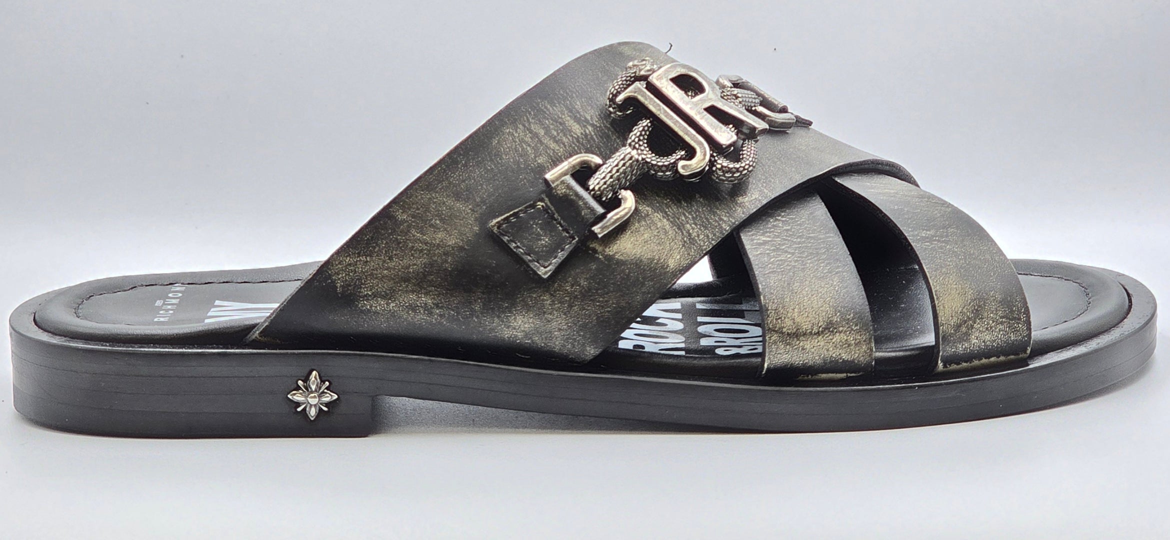 9100 John Richmond Sandals / Gray