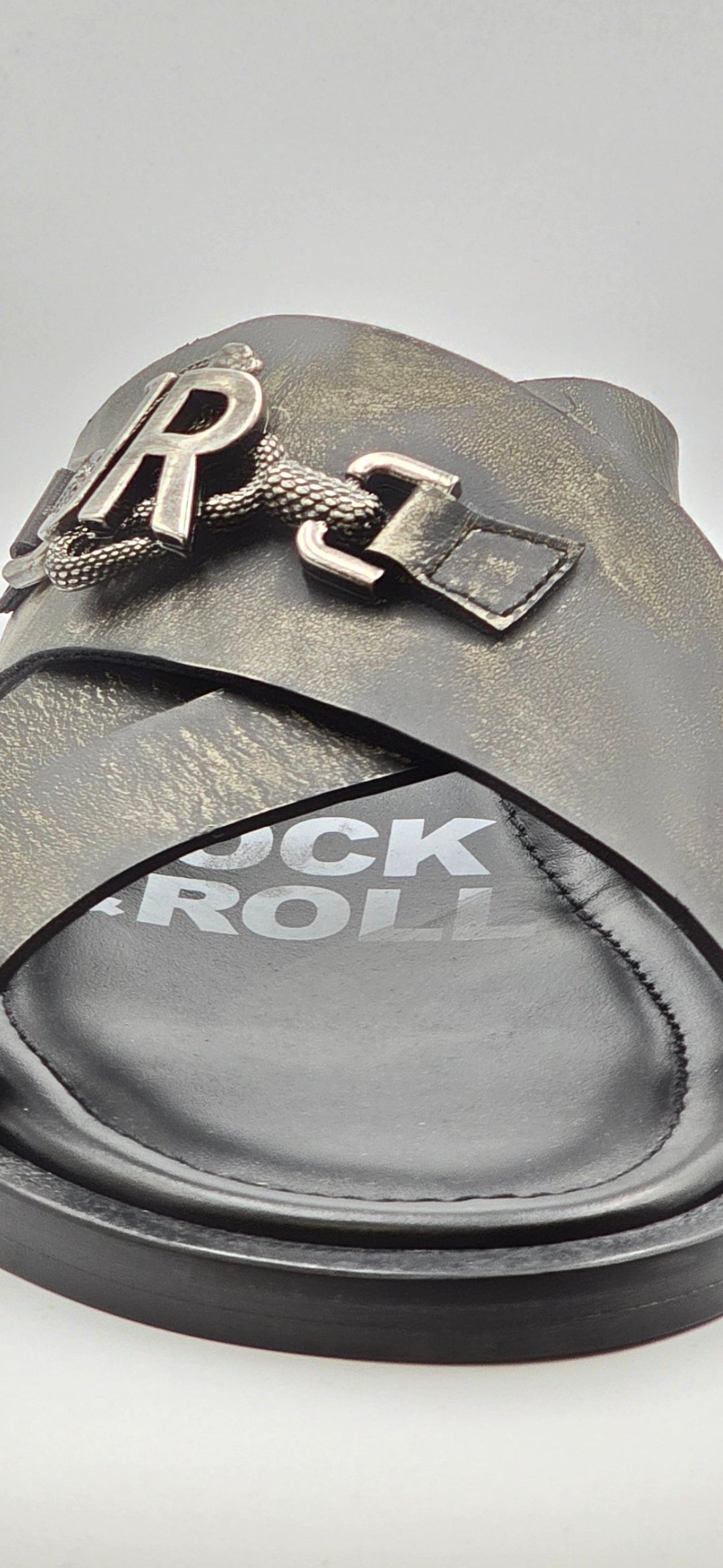 9100 John Richmond Sandals / Gray