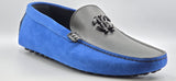 9106 Roberto Cavalli Loafers / Blue - Black