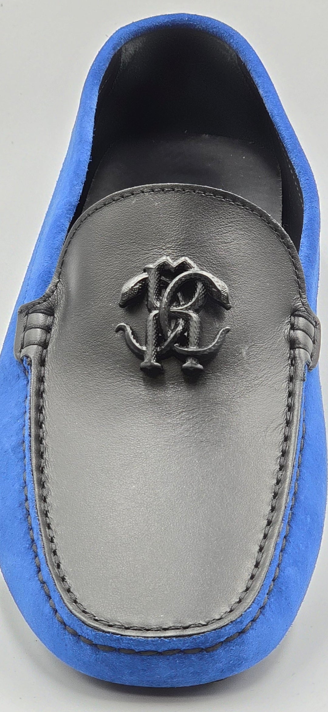 9106 Roberto Cavalli Loafers / Blue - Black