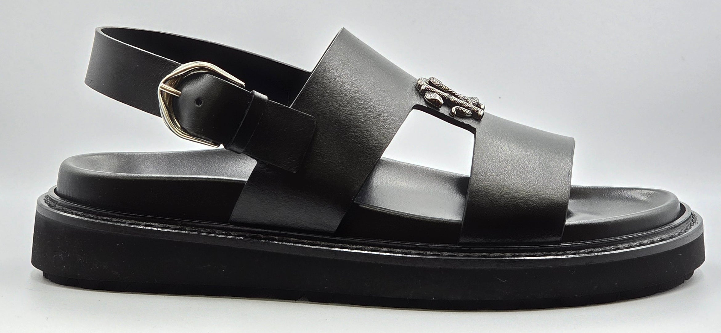 9109 Roberto Cavalli Sandals / Black