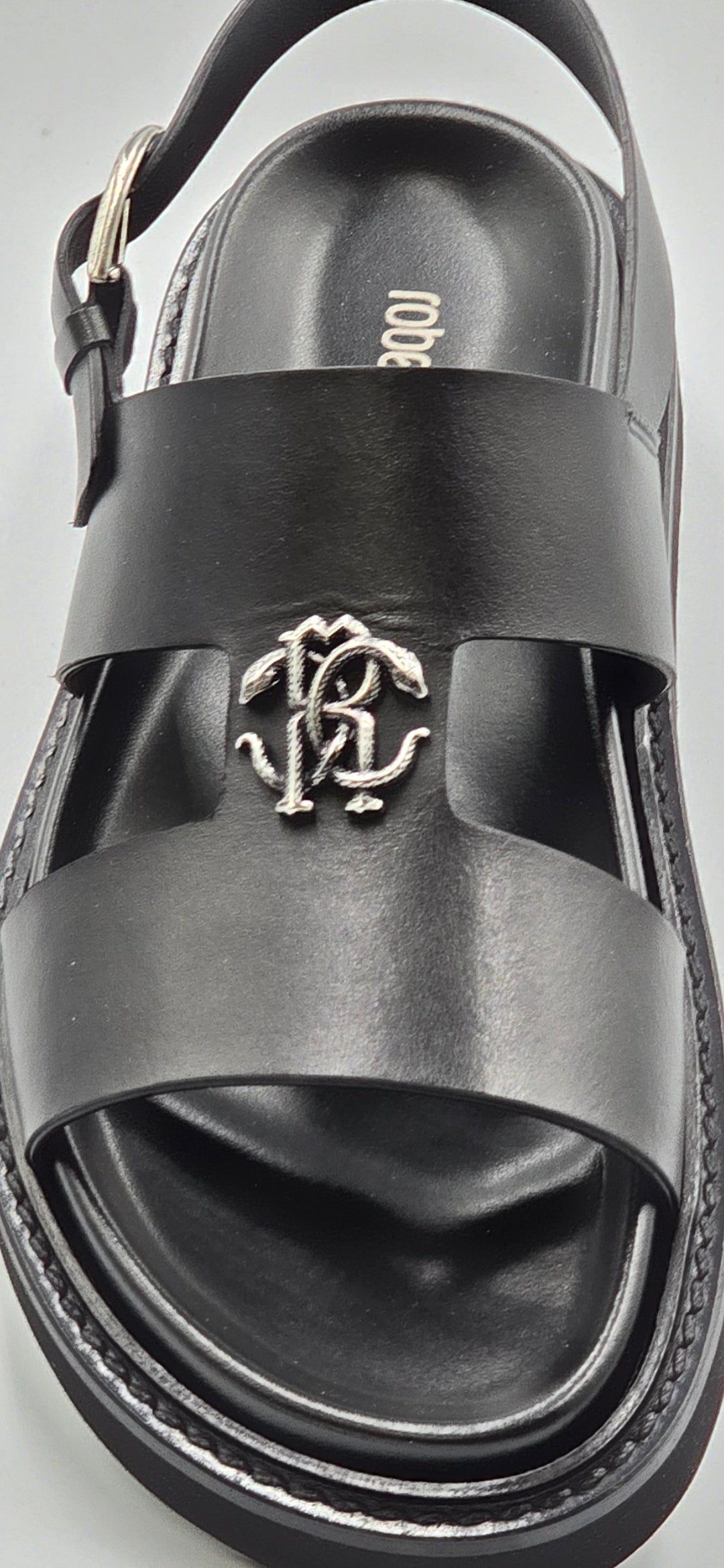 9109 Roberto Cavalli Sandals / Black