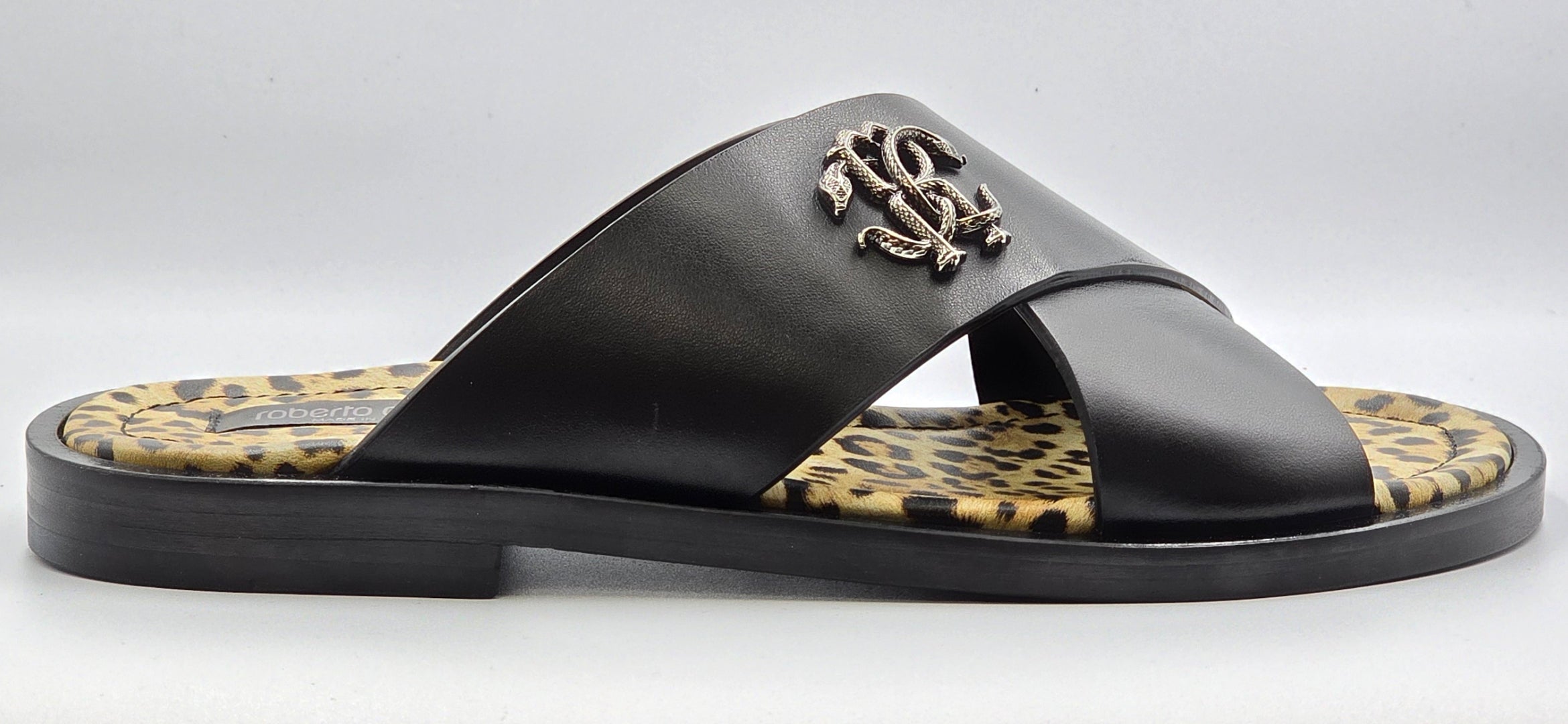 9108 Roberto Cavalli Sandals / Black