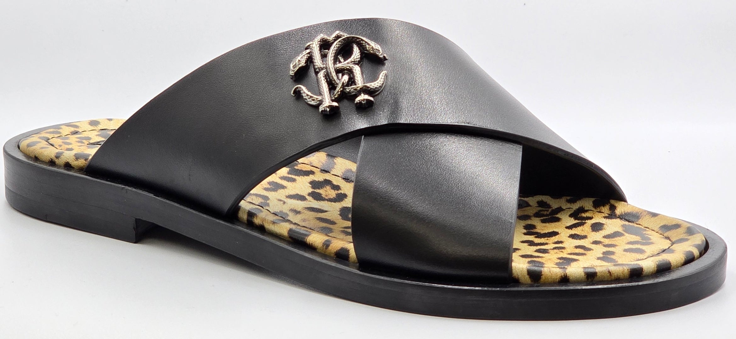 9108 Roberto Cavalli Sandals / Black