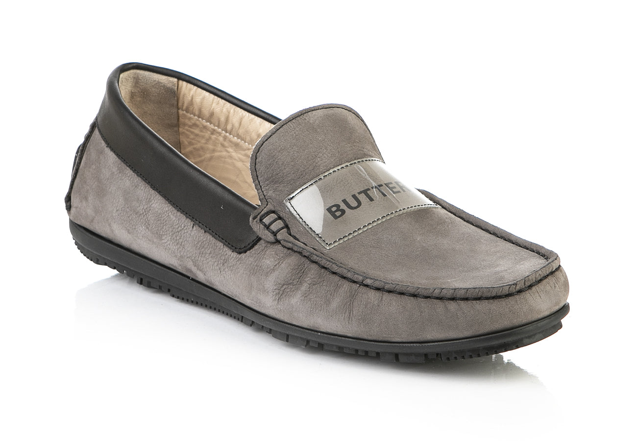 7505 GianFranco Butteri Loafers / Gray