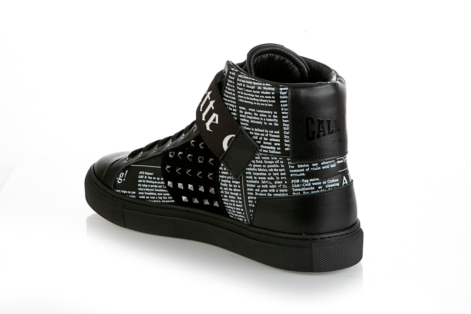 8002 John Galliano Sneakers / Black