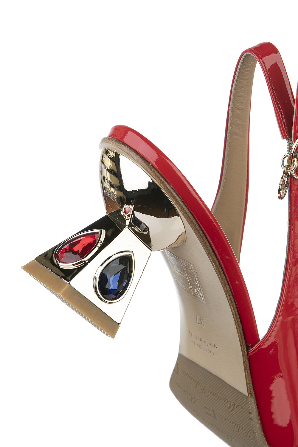 7542 Marino Fabiani Sandals / Red