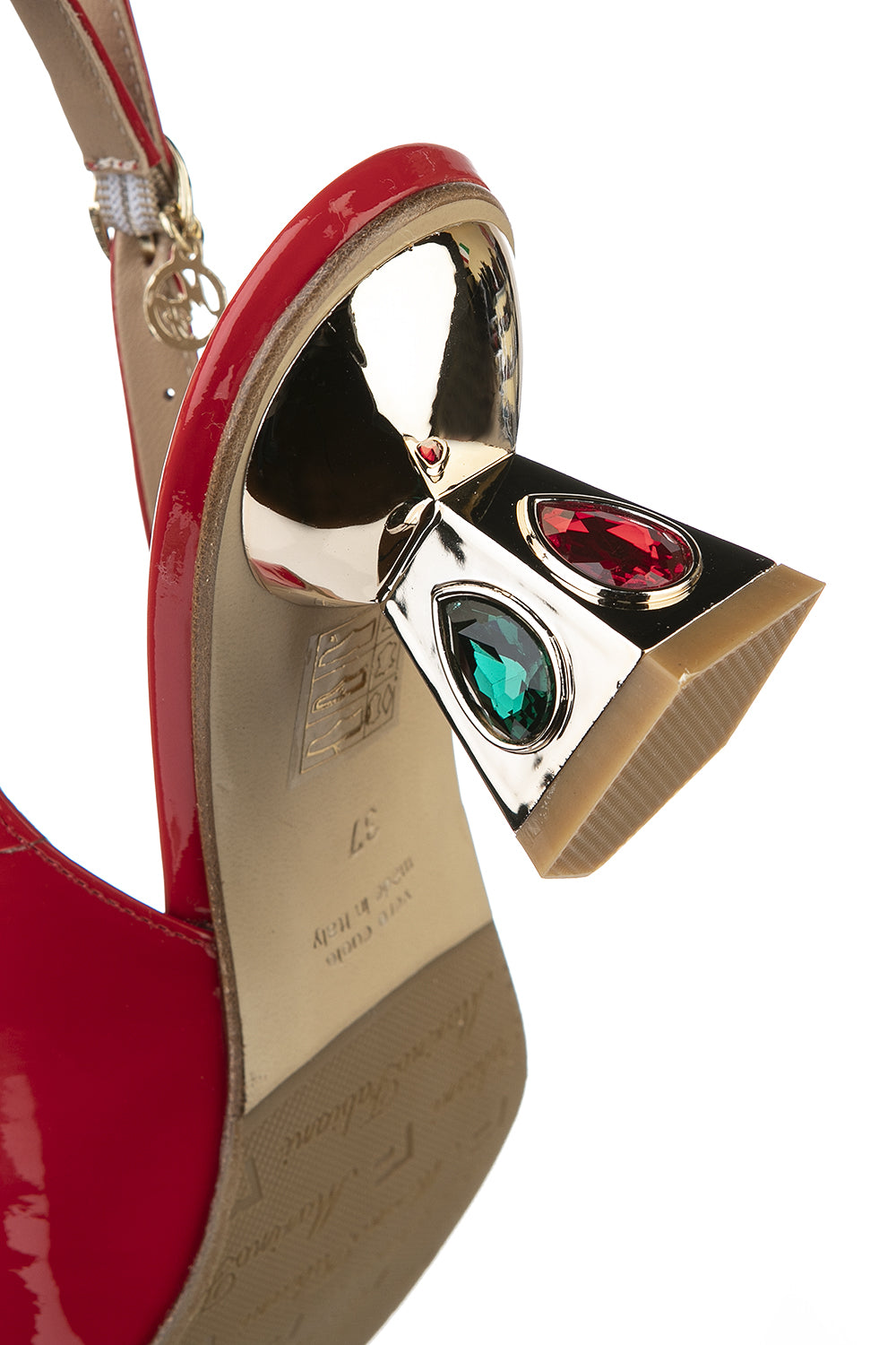 7542 Marino Fabiani Sandals / Red