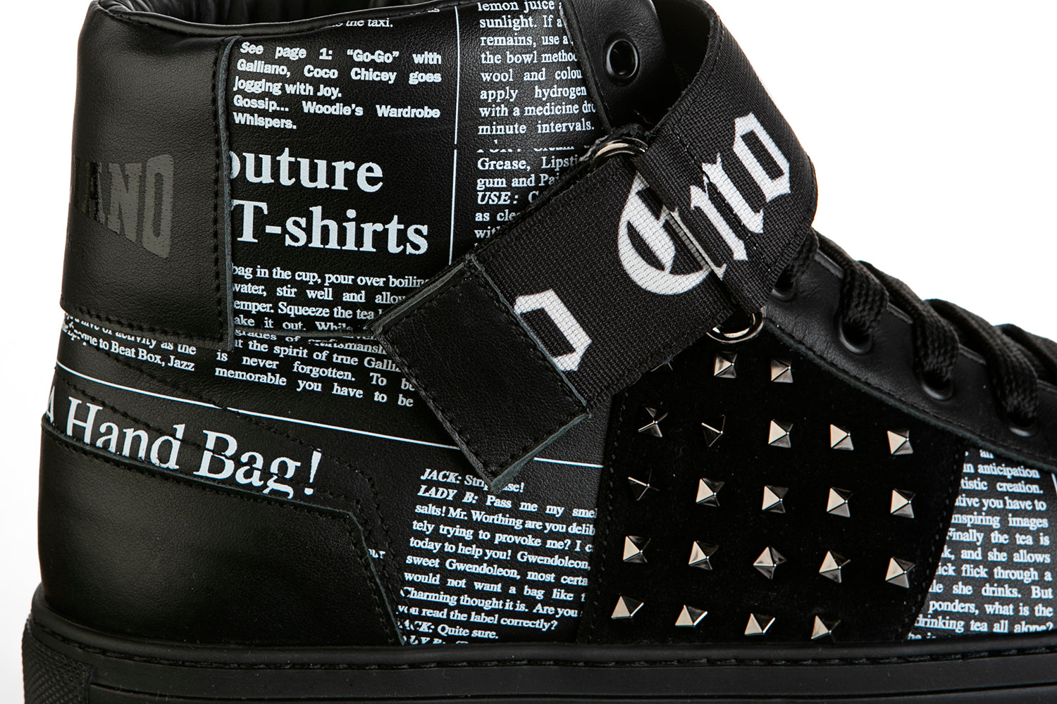 8002 John Galliano Sneakers / Black