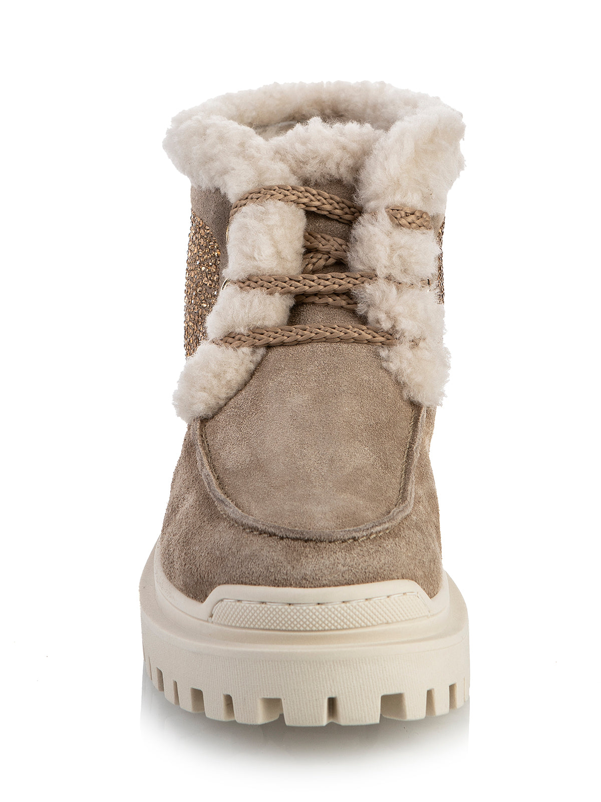 8743 Marino Fabiani Bootie / Beige - Gold