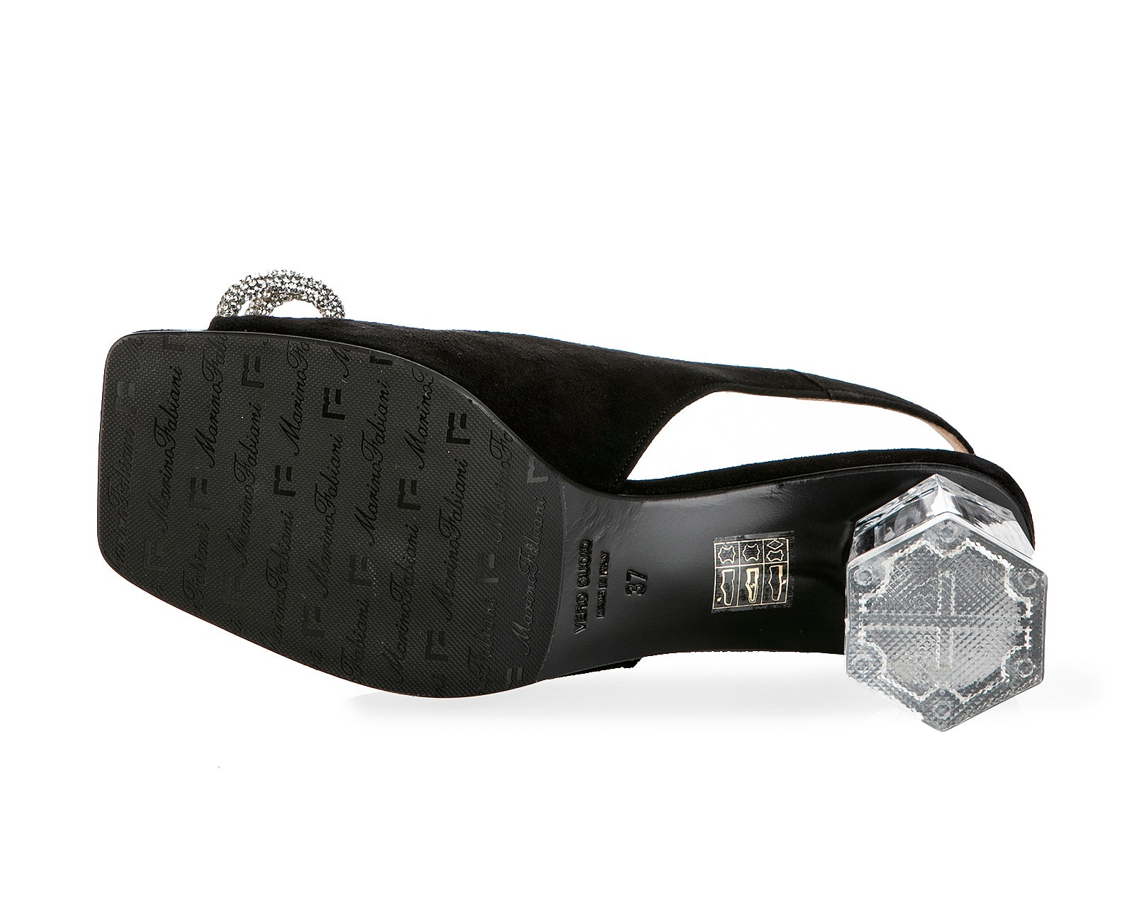 8854 Marino Fabiani Sandals / Black