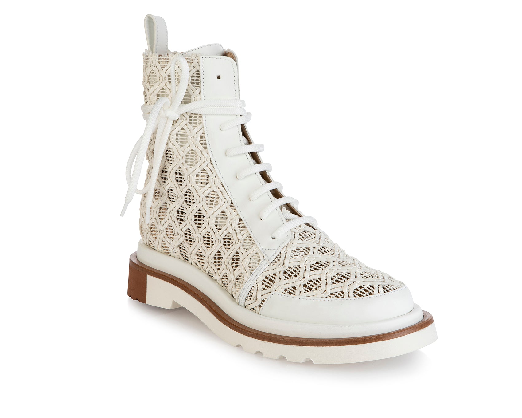 8537 Fabi Bootie / White