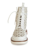 8537 Fabi Bootie / White