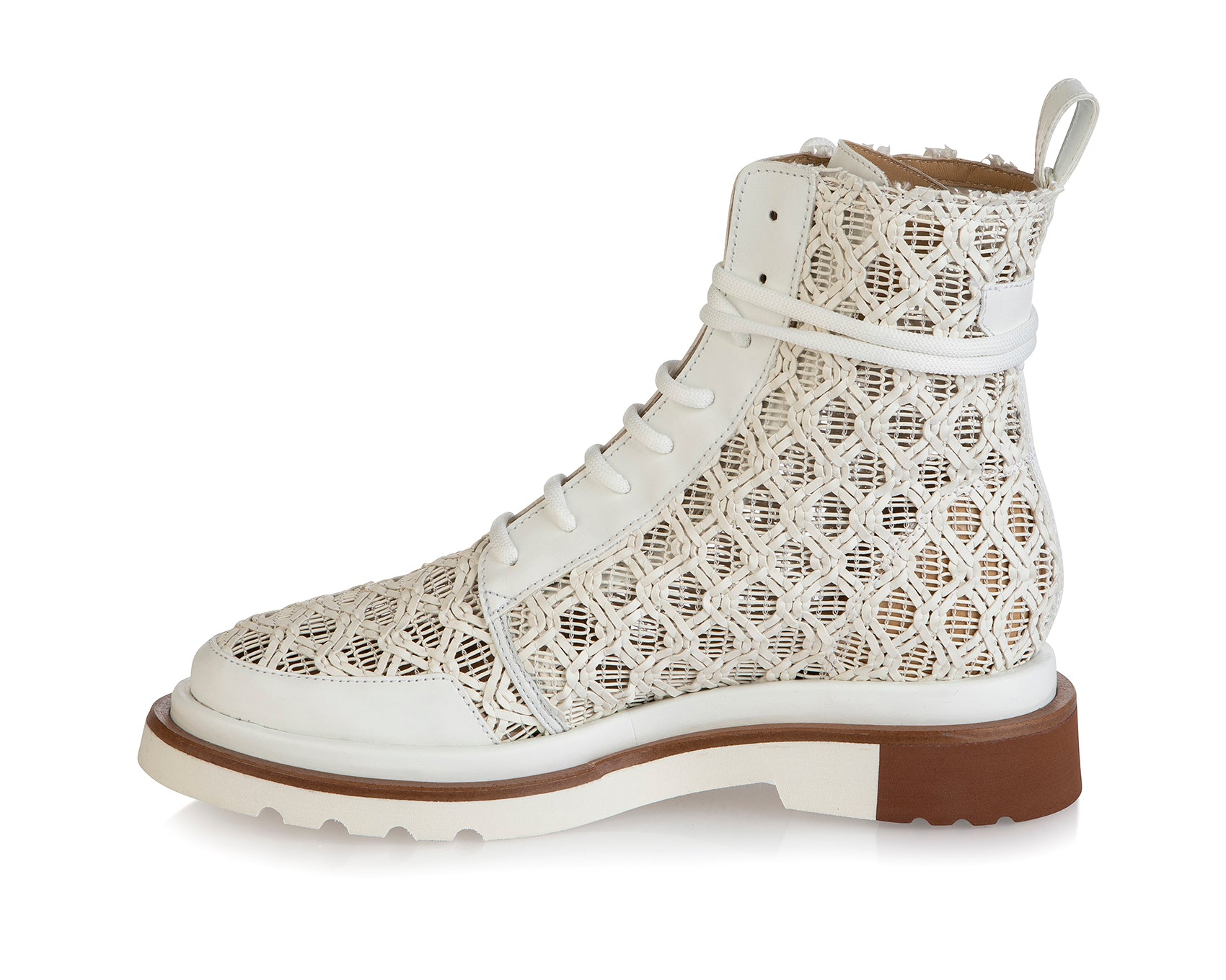 8537 Fabi Bootie / White