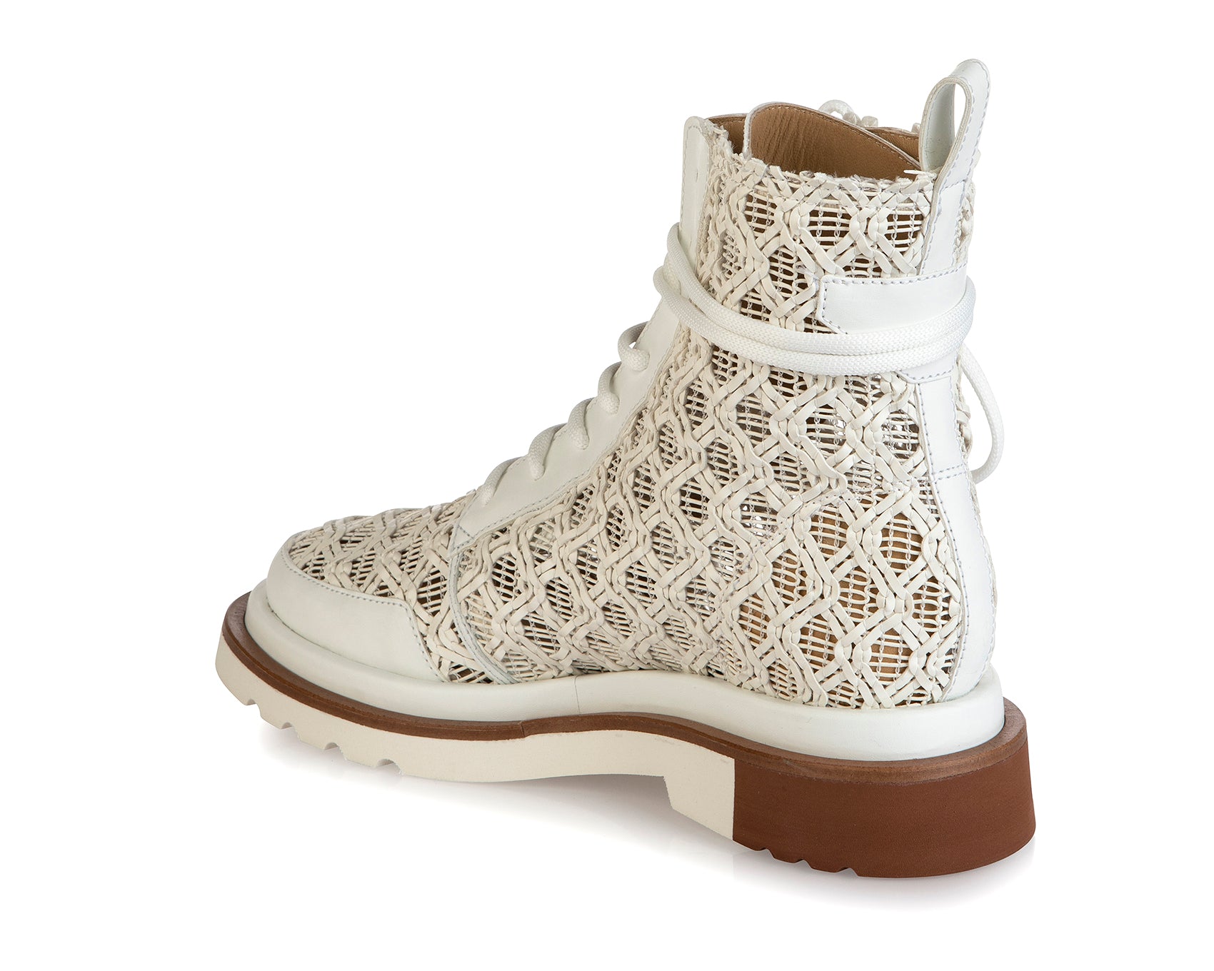 8537 Fabi Bootie / White