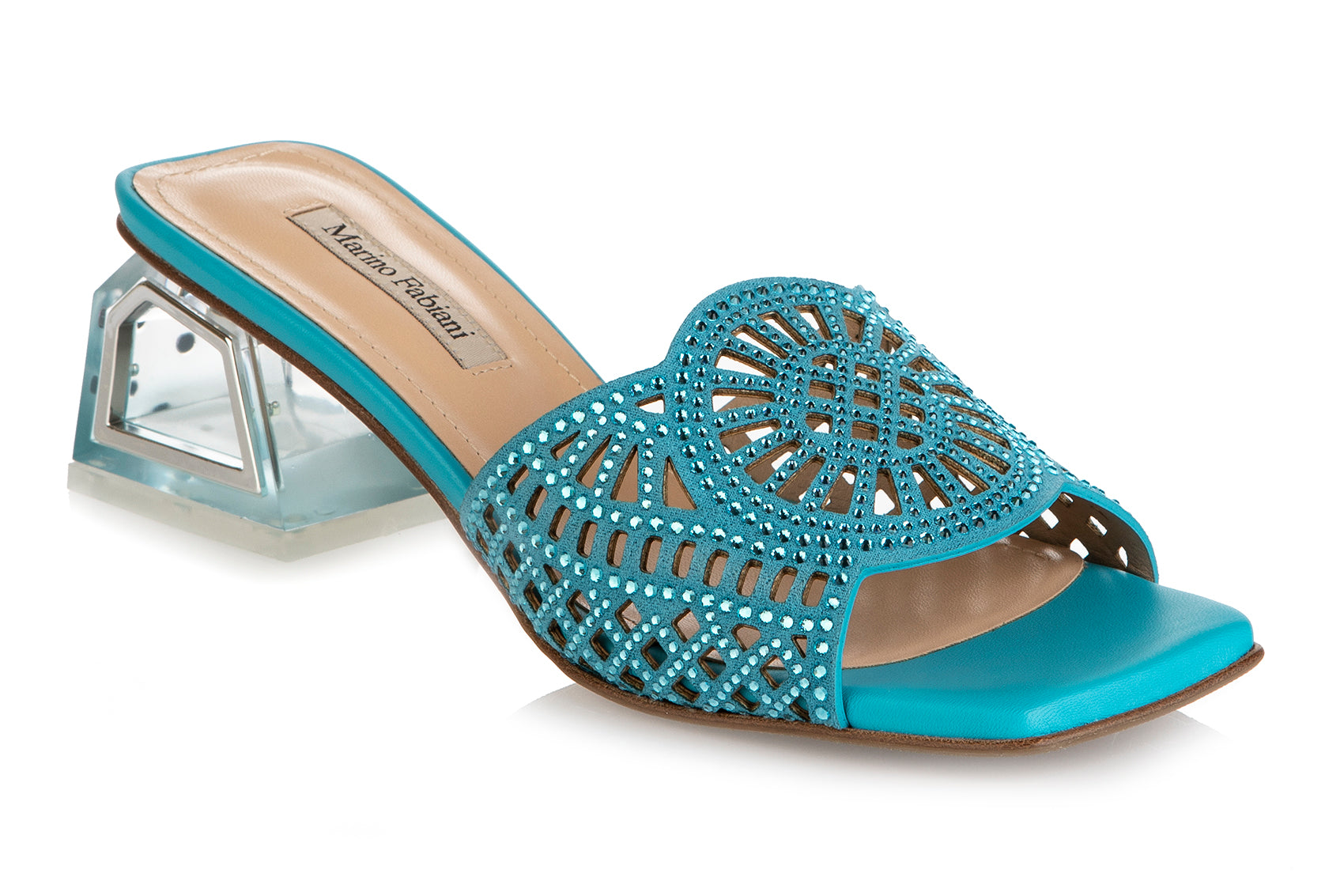 8536 Marino Fabiani Sandals / Turquoise