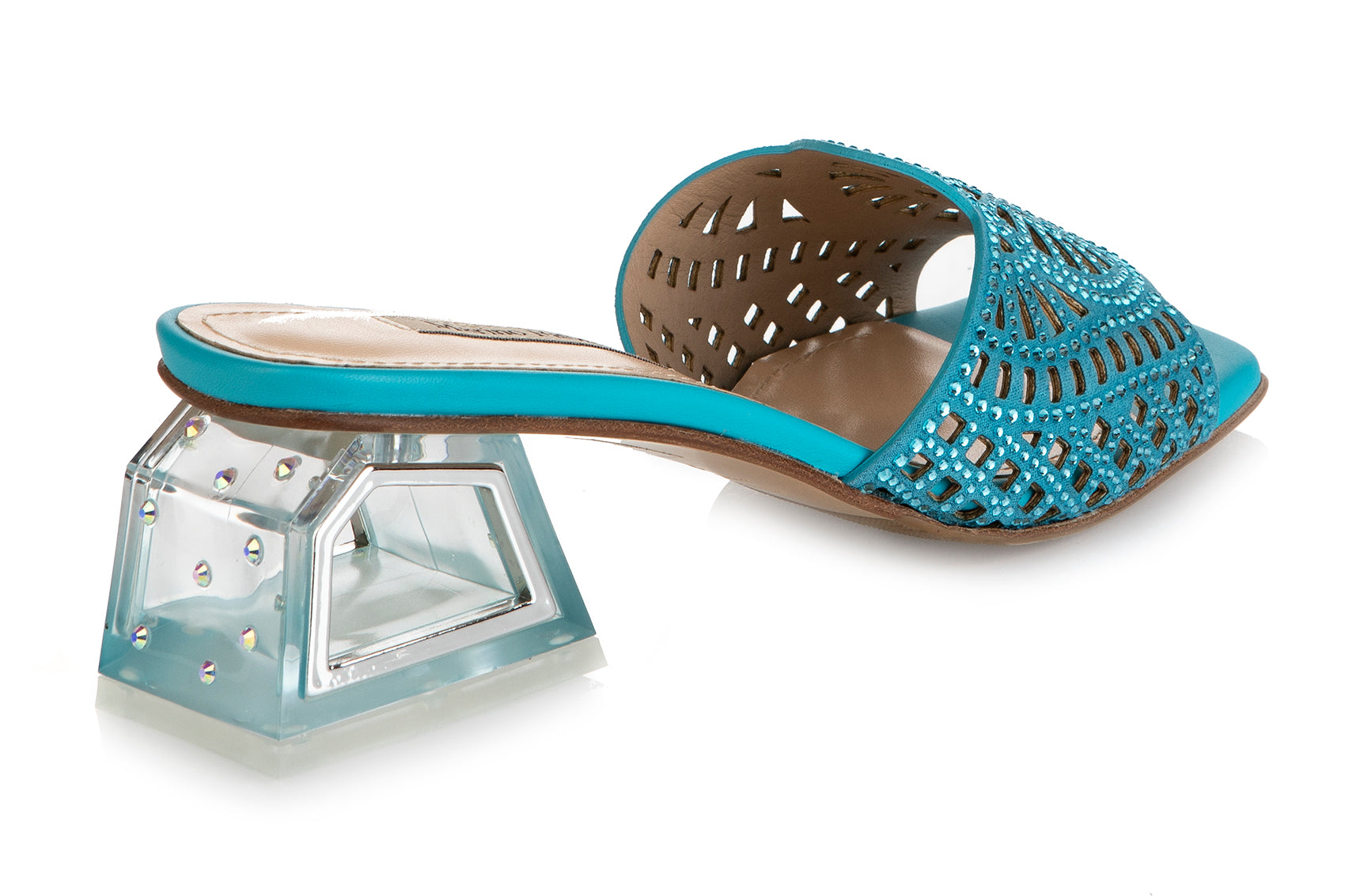 8536 Marino Fabiani Sandals / Turquoise