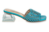8536 Marino Fabiani Sandals / Turquoise