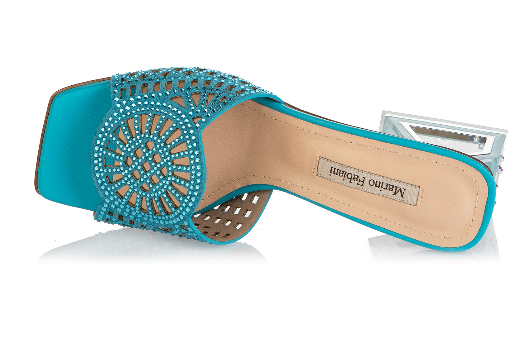 8536 Marino Fabiani Sandals / Turquoise