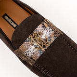 9153 Roberto Cavalli Loafers / Brown