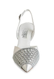 9116 Loriblu Bridal Collection Pumps / White