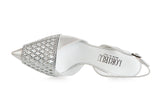 9116 Loriblu Bridal Collection Pumps / White