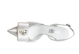 9118 Loriblu Bridal Collection Pumps / White