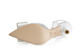 9118 Loriblu Bridal Collection Pumps / White