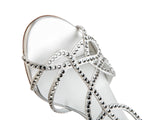 9119 Loriblu Bridal Collection Sandala / White