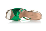 8964 Fiorangelo Sandals / Gold - Green