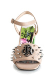 8967 John Richmond Sandals / Beige - Green