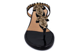 9227 Marino Fabiani Sandals / Black